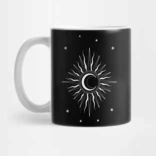 Sun Moon And Stars Astrology Mug